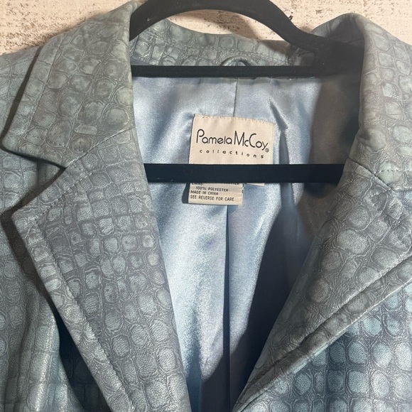 Vintage Pamela McCoy Leather Jacket Be Plus Size 3X - Picture 6 of 9